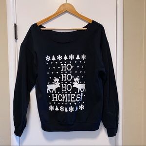 Ho Ho Ho Homies Holiday Ugly Sweater